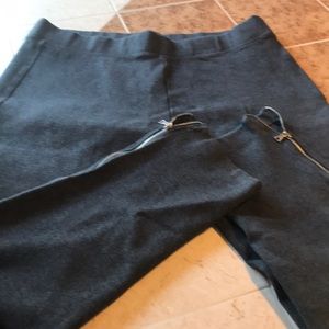 Gap Grey zines sip let knit pants